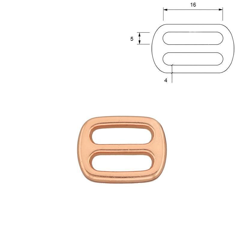 Metal Tri Glide - Rose Gold