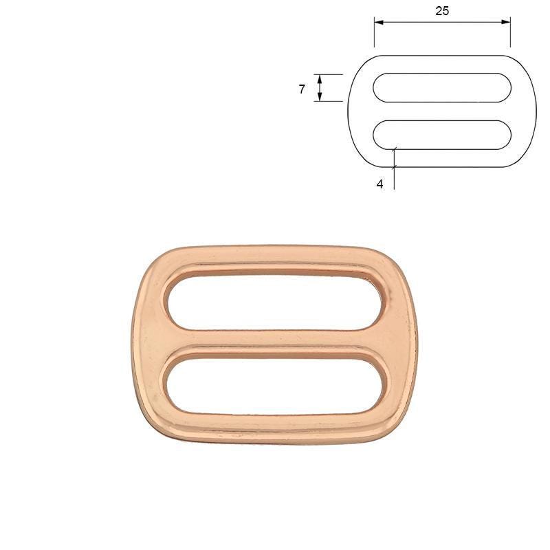 Metal Tri Glide - Rose Gold